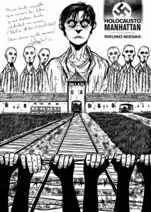 Ilustración hecha por Jose Angel Ares para Bruno Nievas pro su Holocausto Manhattan